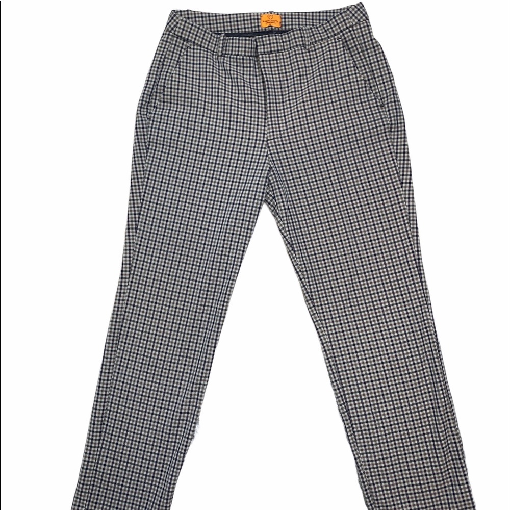 Check Pattern Fall Themed Pants